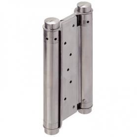 Петля для маятниковых дверей весом до 145 кг. Толщина двери 60-75 мм материал сталь оцинкованная (к-кт 2 шт.)