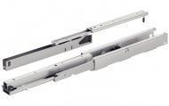 Направляющие 700 мм для выдвижного шкафа до 75 кг. С демпфером, полное выдвижение.
