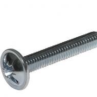 Винт мебельный оцинкованный M4x35 мм