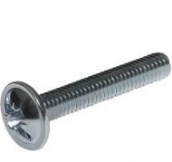 Винт мебельный оцинкованный M4x32 мм