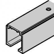 Направляющая шина для раздвижной двери SLIDO HAFELE Classic. Вес двери 40-120кг. Длина 3000 мм.