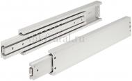 Шариковые направляющие для ящиков 650 мм полного выдвижения несущая способность 295 кг.