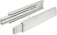 Шариковые направляющие для ящиков 450 мм полного выдвижения несущая способность 285 кг.