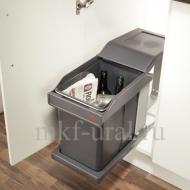 Ведро для мусора автоматическое выдвижное на 20 литров.