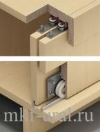 Комплект Slido Classic 55 IF, с регулировкой по высоте, на 2 двери