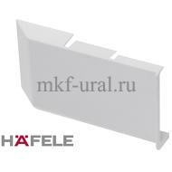 Заглушка для навеса SCARPI-4, левая, белый, RAL 9003