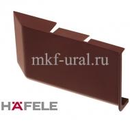 Заглушка для навеса SCARPI-4, левая, коричневый