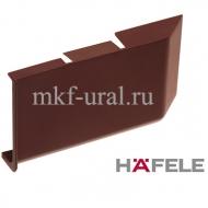 Заглушка для навеса SCARPI-4, правая, коричневый