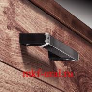 Мебельная ручка Hafele, цвет состаренное железо, сварные углы, длина 190 мм.