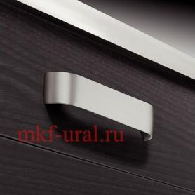 Мебельная ручка Hafele, цвет нержавеющая сталь состаренная, длина 171 мм.