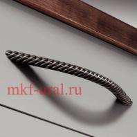 Ручка Hafele винтажная мебельная, сталь, 245,5 х 35 мм