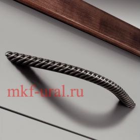 Ручка Hafele винтажная мебельная, сталь, 205,5 х 35 мм
