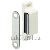 Магнитная мебельная защелка удерживающее усилие 4-5 кг коричневая