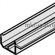 Одинарная ходовая шина верхняя 3500 мм, для привинчивания.