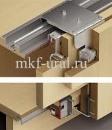 Механизм 3х раздвижных дверей Slido Classic 40 VF Т. Толщина дверей 16-25 мм. С амортизаторами.