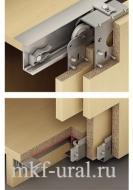 Механизм 3х раздвижных дверей Slido Classic 50 VF P. Толщина дверей 19-21 мм. С возможностью подключения к E- drive.