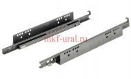 Направляющие скрытого монтажа 350 мм, с демпфером, частичное выдвижение.
