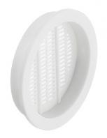 Решетка круглая, диаметр 49 мм, белая