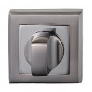 Комплект розеток Hafele под завертку WC, квадратные, покрытие никель матовый