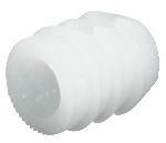 Мебельная муфта для вклеивания, с внутренней резьбой M6 для отверстия 10 мм, длина 11 мм