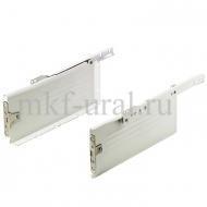 Боковины металлические для выдвижного ящика высота 118 мм длина 550 мм