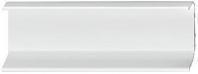 Мебельная ручка профиль, алюминий, цвет белый RAL 9010, 2500 мм