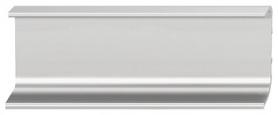 Мебельная ручка профиль, алюминий, цвет нержавеющая сталь(E6), 2500 мм