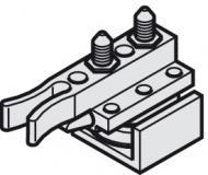 Крайний блок с роликом для движения троса