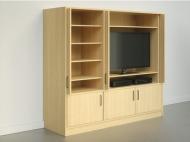 Фурнитура поворотной двери, Slido Eclipse 16 IF/VF, длина направляющей 664 мм