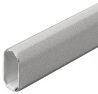 Штанга гардеробная, сталь серый титан, 30 х 15 х 1400 мм, толщина 0,5 мм
