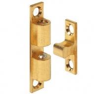 Двойная шариковая защелка латунная высота 60 мм