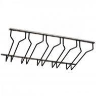 Держатель для для бокалов 300мм цинк сплав антрацит