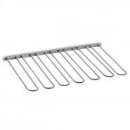 Держатель для для бокалов 300мм нерж сталь хром