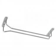 Держатель для бокалов 400мм хром