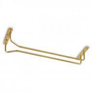 Держатель для бокалов 300мм латунь