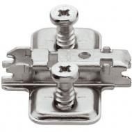 CLIP ответная планка, крест, 0 мм, сталь, евровинт