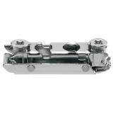 CLIP ответная планка, прямая, 0 мм, сталь, евровинт