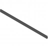 LEGRABOX передняя панель, С пазом для вставки, внутреняя галерея, ШК=1200 мм, под раскрой