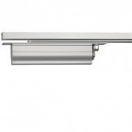 Дверной доводчик DCL 33 верхний врезной с шиной скольжения для двери толщиной равной 46мм и более, с фиксатором