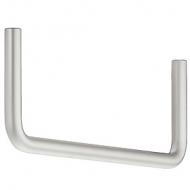 Гардеробный бугель. Материал сталь. Цвет хром матовый