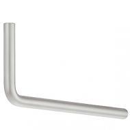 Гардеробный бугель. Материал сталь. Цвет хром матовый