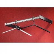 Держатель штанга для прихожей. Материал нержавеющая сталь.