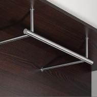 Штанга для прихожей. Материал нержавеющая сталь. Длина 580 мм.