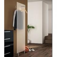 Комплект фурнитуры для прихожей с выдвижной штангой. Материал нержавеющая сталь.