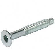 Винт с потайной головкой шестигранник SW4 оцинкованный M6x50 мм