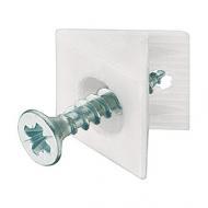 Держатель задней стенки, пластмасса, светло-бежевый