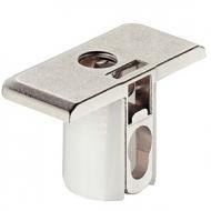 Корпус стяжки для тамбурата Tab 20 HC никелированный. Для плит толщиной 32-50 мм.