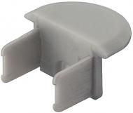 Заглушка для профиля 833.74.815 — 816. Цвет алюминий серебристый. Комплект 2 шт.