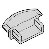Заглушка для профиля 833.72.705. Цвет алюминий серебристый. Комплект 2 шт.