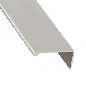 Мебельная ручка профиль материал алюминий цвет серебристый 2500мм